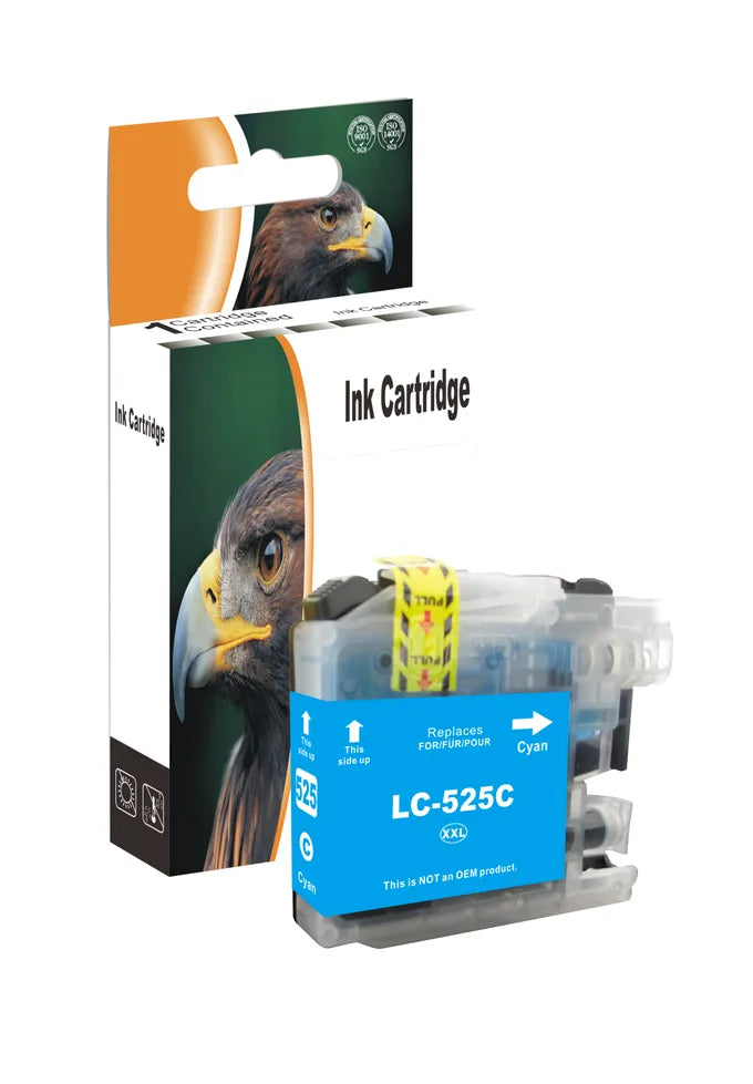 Brother Tinte DC LC-525XL - Cyan