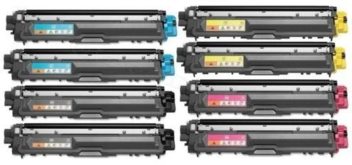 Kompatibler BROTHER Toner- TN241 / TN245 8er Set - 4 Pack