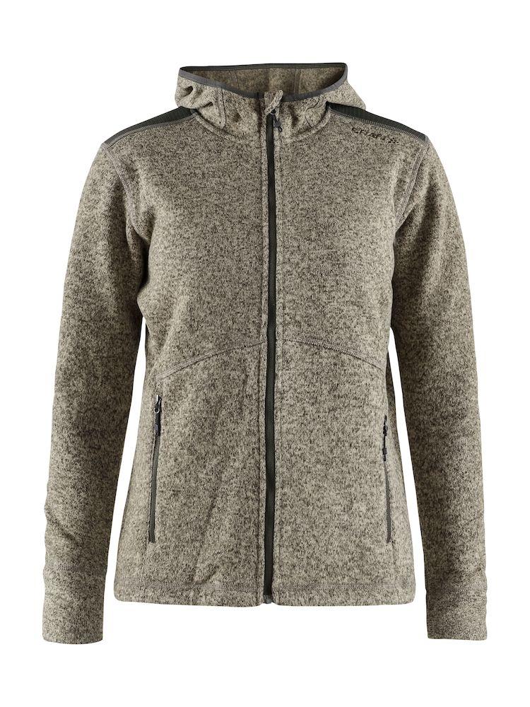 Kuschelige Wolljacke mit Kapuze für Damen - Craft - WERBE-WELT.SHOP