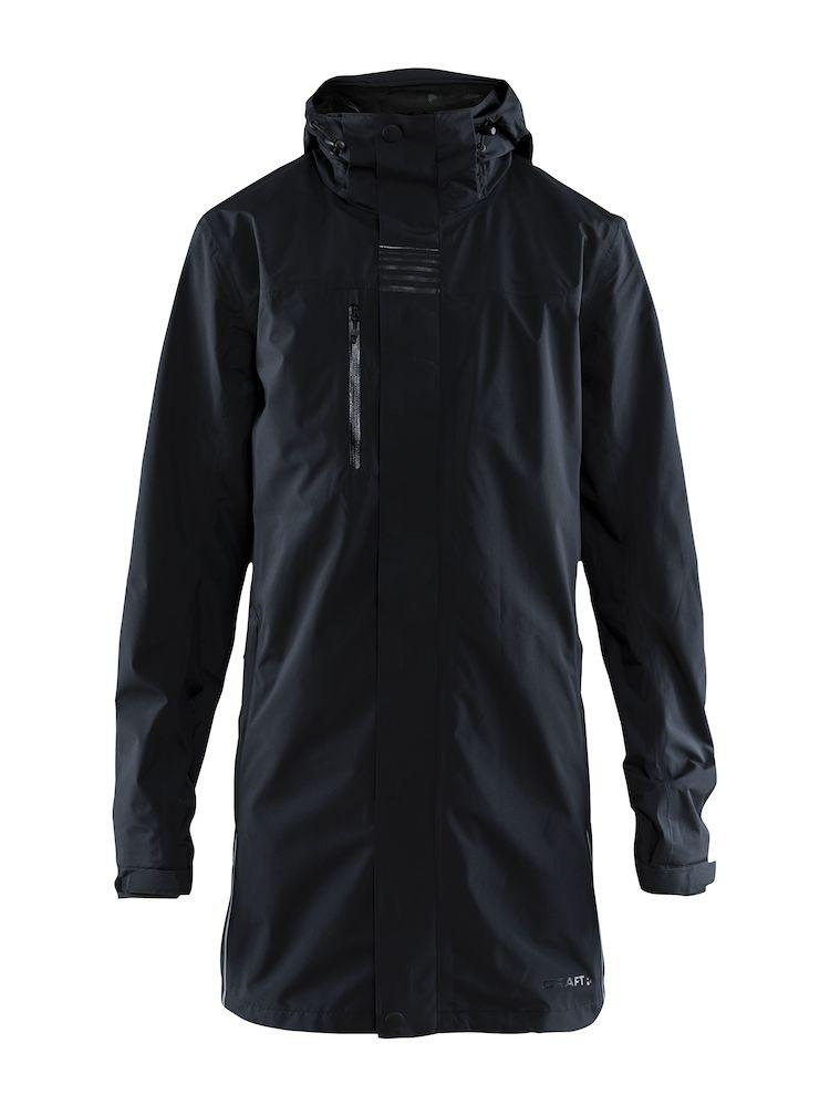 Regenmantel mit wasserdichten Reissverschlüssen - Herren - Craft urban Rain Coat - WERBE-WELT.SHOP