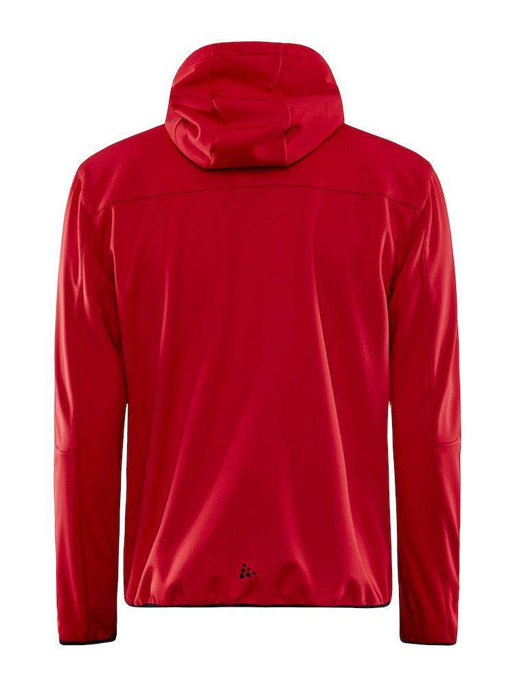 Sportliche Softshell Jacke mit Kapuze für Herren - Craft Explore Soft Shell JKT - WERBE-WELT.SHOP