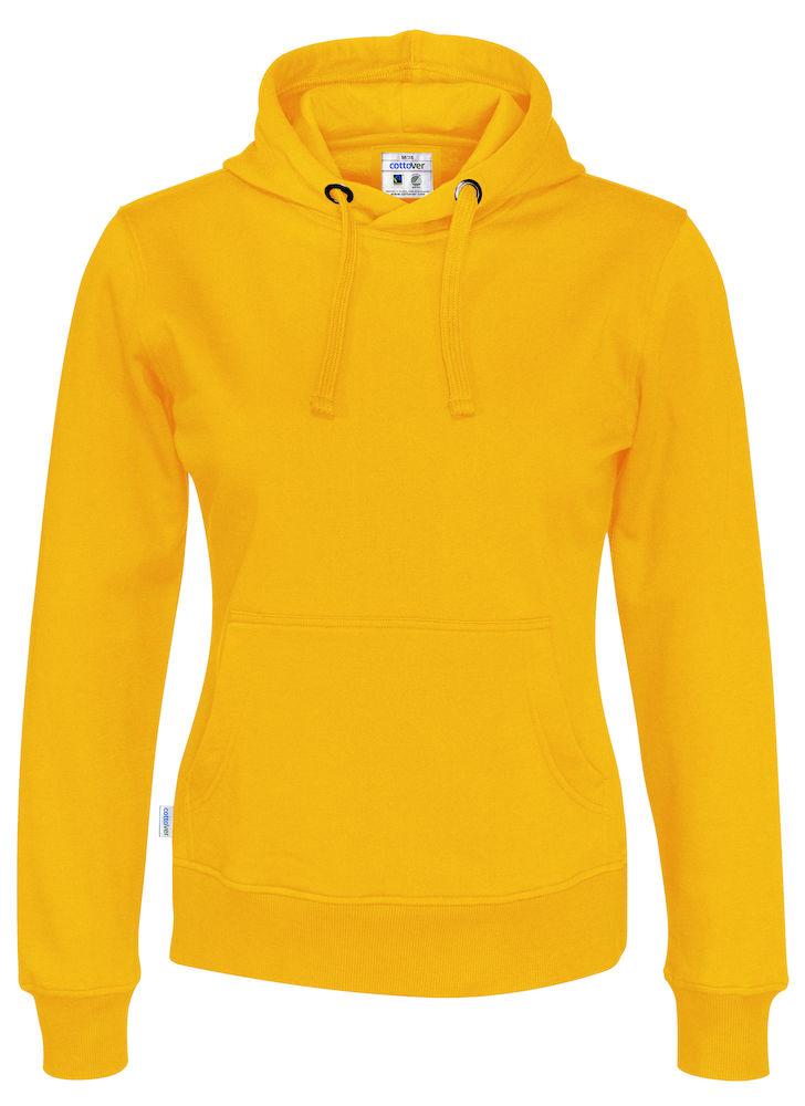 Cottover Damen Hoody Pullover mit Kapuze 'Hood Lady' - WERBE-WELT.SHOP