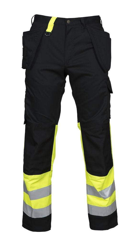 6502 ARBEITSHOSE MIT KNIEVERSTARKUNG UND HANGETASCHEN EN ISO 20471 KLASSE 1 - WERBE-WELT.SHOP