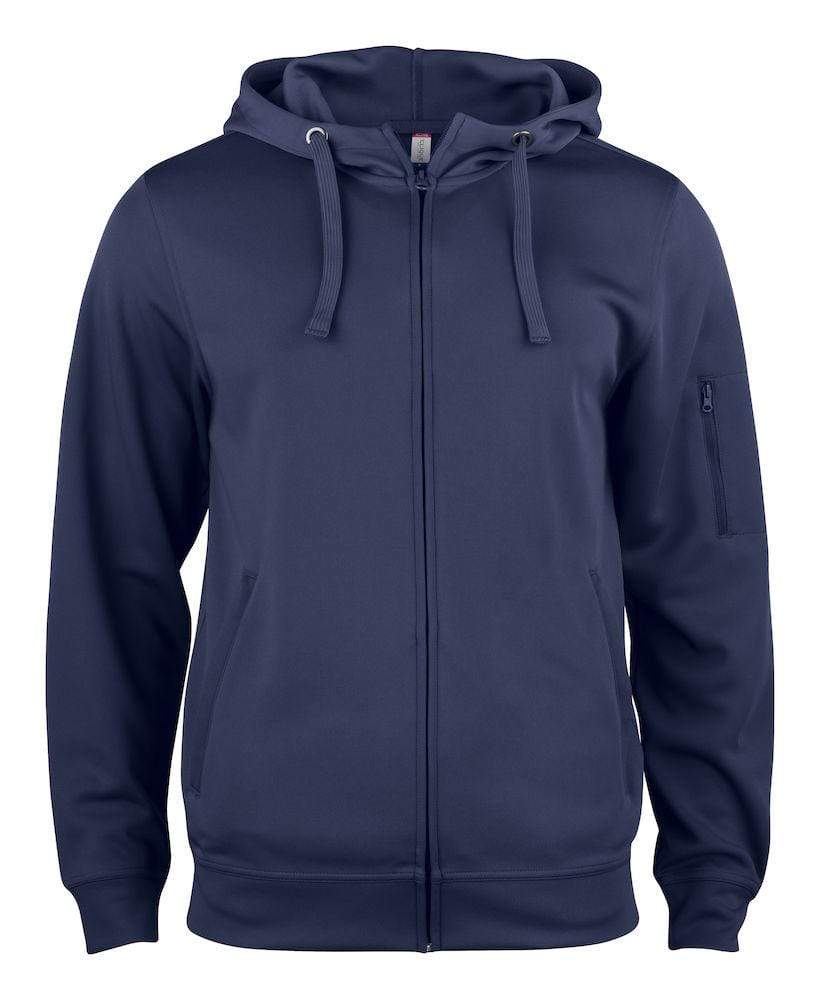 Basic Active Hoodie Full Zip für Herren - WERBE-WELT.SHOP