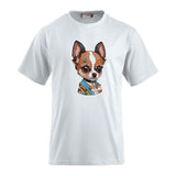 T-Shirt mit Design Nr17 – Hochwertiger Druck, kleiner Hund, ideal für Tierfreunde