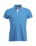 Clique Herren Poloshirt 'Seattle' mit Kontrastelementen - WERBE-WELT.SHOP