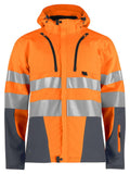 Projob Herren Softshell Jacke Funktionell EN ISO 20471 Klasse 3/2 XS-4XL - WERBE-WELT.SHOP