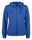 Damen Basic Active Hoodie Full Zip - WERBE-WELT.SHOP